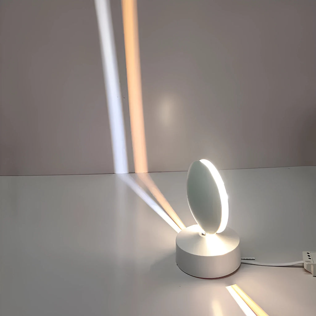 360-degree rotating linear light with RGB remote control in black shell for exhibition display