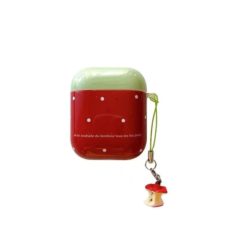 TPU earphone case with polka dot design for AirPods