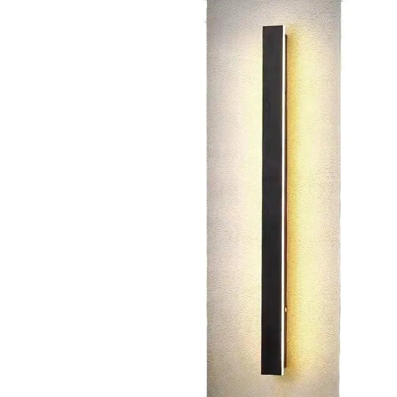 IP65 waterproof outdoor LED wall lamp in silver Alec finish, showing adjustable warm white and cool white light colours.