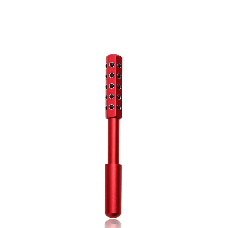 Beauty rod roller massager made from aluminium alloy and niobium, size 19 mm by 193 mm