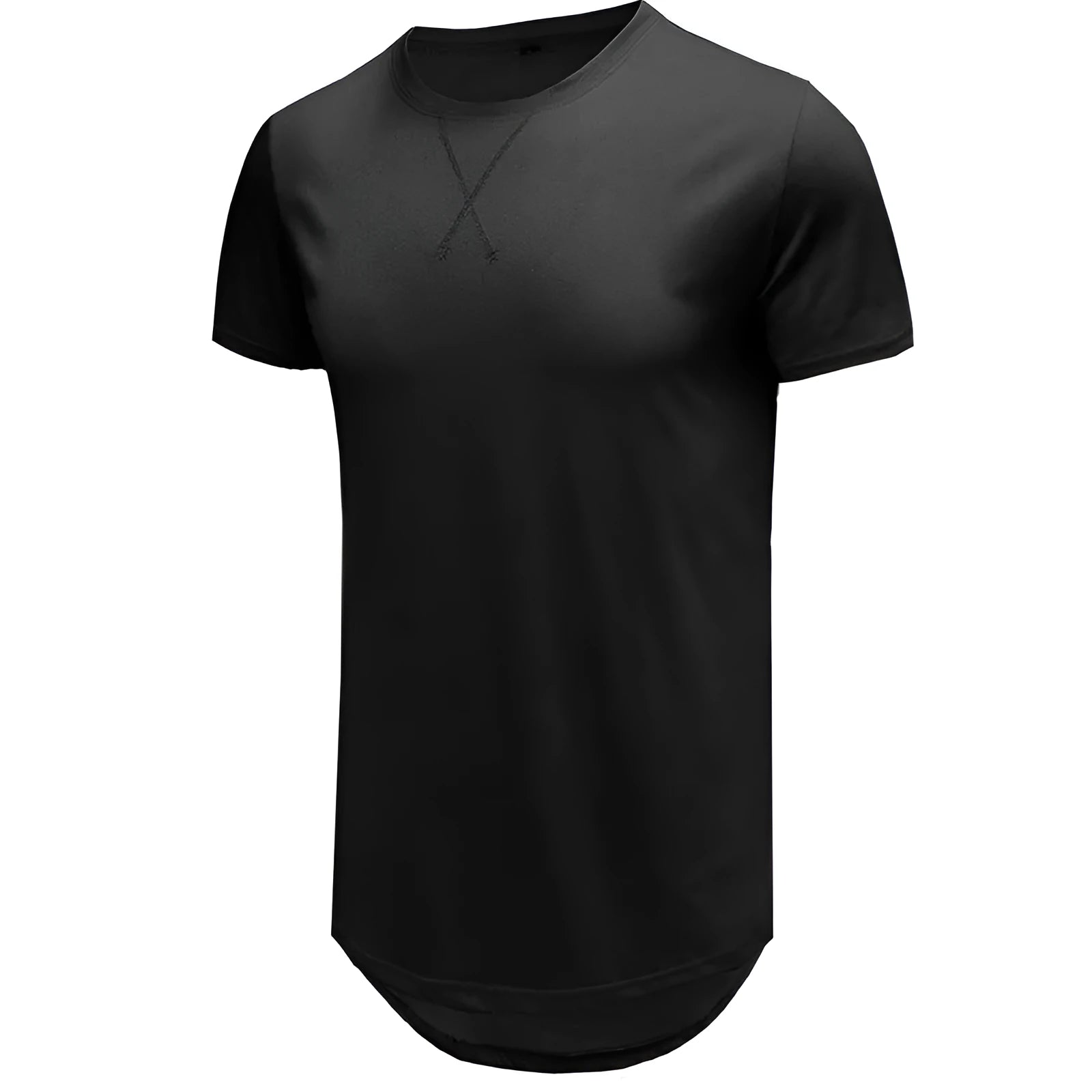 Men's slim fit cotton short-sleeved T-shirt in multiple colour options