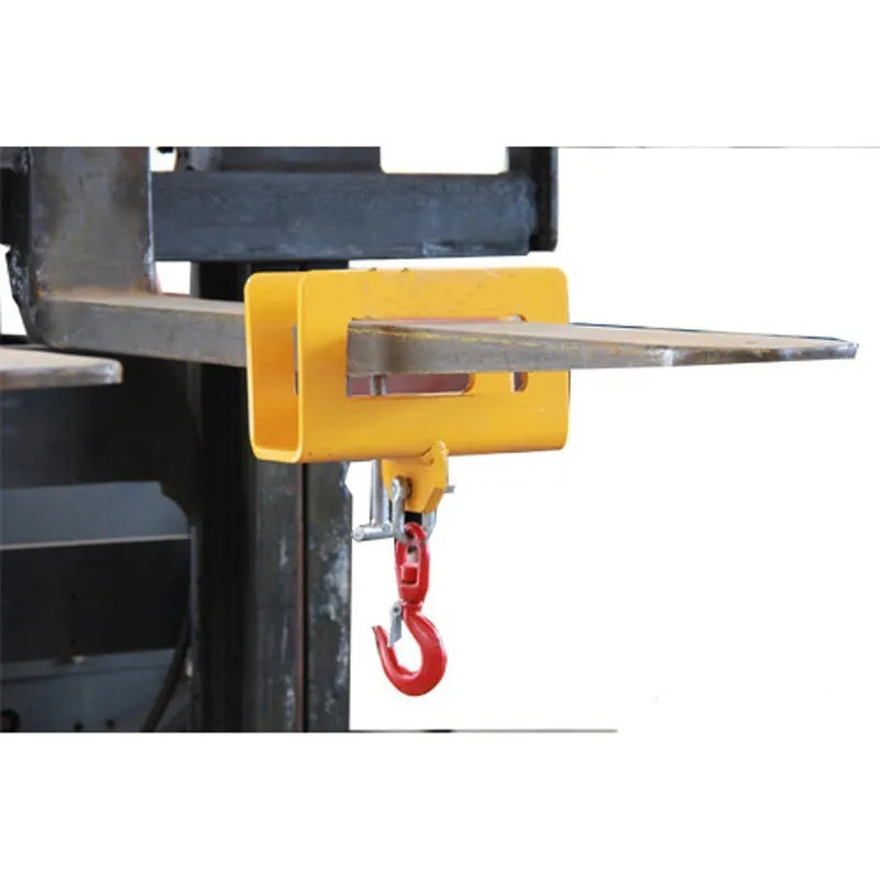 MK forklift hook with rotatable design and safety locking device for crane applications