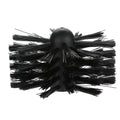 Flexible 600mm long chimney cleaning brush with nylon bristles for dryer and range hood ducts