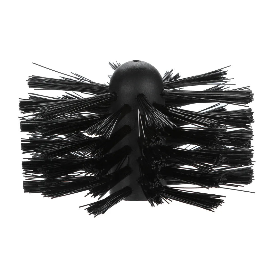 Flexible 600mm long chimney cleaning brush with nylon bristles for dryer and range hood ducts