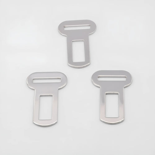 26mm silvery metal pet safety buckle for leash and car restraint connections