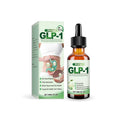 30ml bottle of natural health drops with moringa, citrus, and peppermint ingredients and a dropper