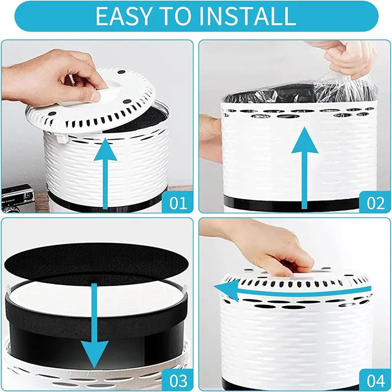 Levoit LV-H132 air purifier replacement filter kit with white filter screen and cotton