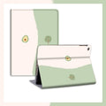Literary Avocado tablet case for iPad Pro, Air, Mini – book style cover with pen slot