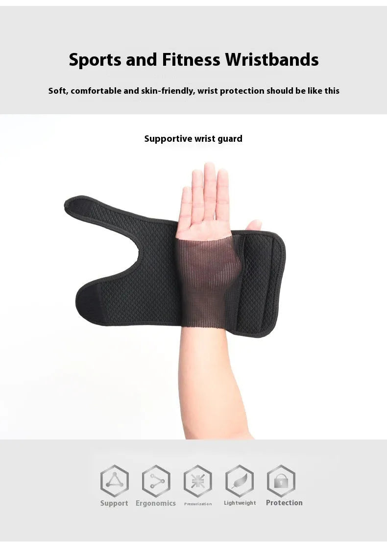 A pair of men's neoprene and aluminium plywood sports support gloves for joint and tendon protection.