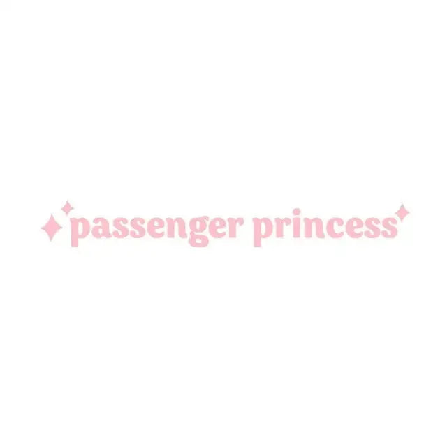 Car creative sticker with English pattern in multiple colours, 10cm by 2cm size.