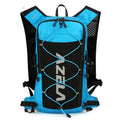 Lightweight hiking backpack for women, small off-road running backpack in black, front view