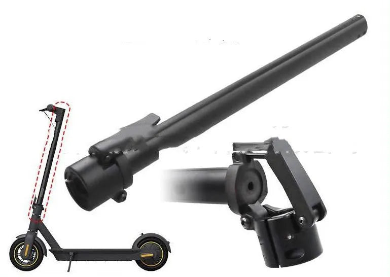 Black replacement folding bar for Nanbo No.9 electric scooter upright