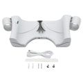 Milky white ABS wall-mounted quick charging set for Oculus Quest2 handle accessories with screw packing box