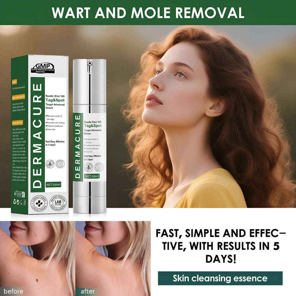 50ml facial care solution bottle for gentle cleansing suitable for female and male users
