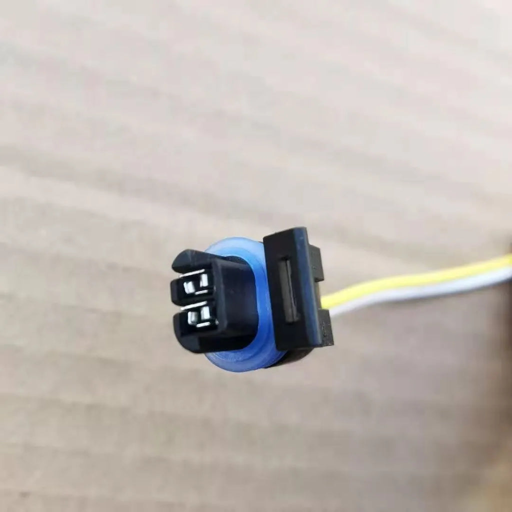 Automotive water temperature sensor plug for engine coolant monitoring replacement part