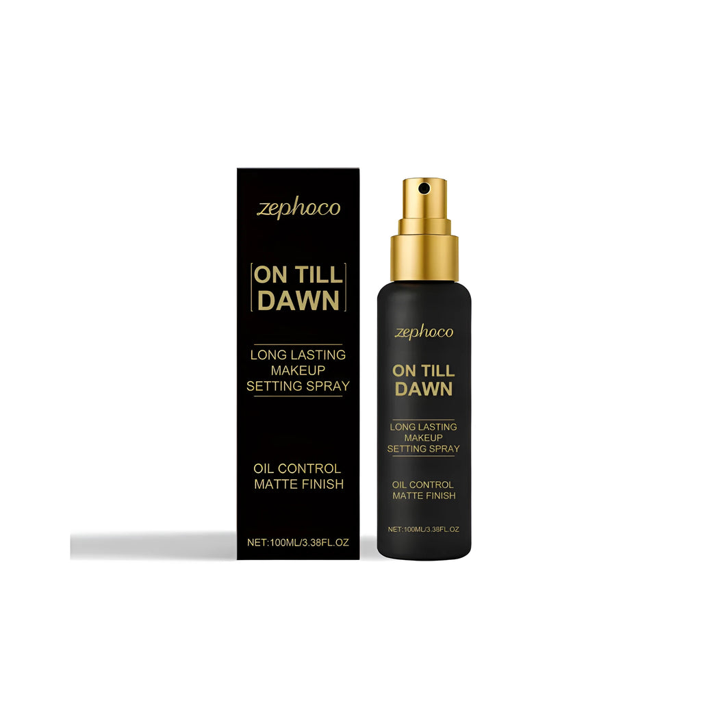 100ml makeup setting spray bottle with spray mechanism for long-lasting makeup application