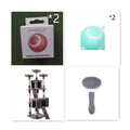 Green or pink 43mm smart obstacle avoidance rolling ball cat toy with automatic rotating motion