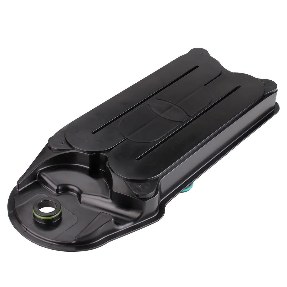 Black OFI068 crankcase ventilation filter for Ram 2500 3500 5500 with 6.7L Cummins diesel engine.