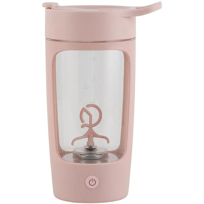 Portable USB rechargeable blender cup in black, blue, pink or white colours