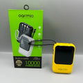 Oarmio Mini M126A 10000mAh portable power bank with integrated cable in white, PVC shell