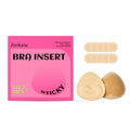 Self adhesive chest patch set with non-woven fabric and cotton silicone blend, including breast and nipple patches