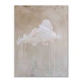 Handmade oil painting canvas wall art abstract modern simple colour contrast rolled frameless unstretched for home living room decor