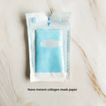 Soluble facial mask tissue Instant Film non-woven fabric individually bagged beauty tool