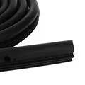Black rubber sliding door seal strip for Toyota Hiace High Roof 2005 model, 5 metres long.