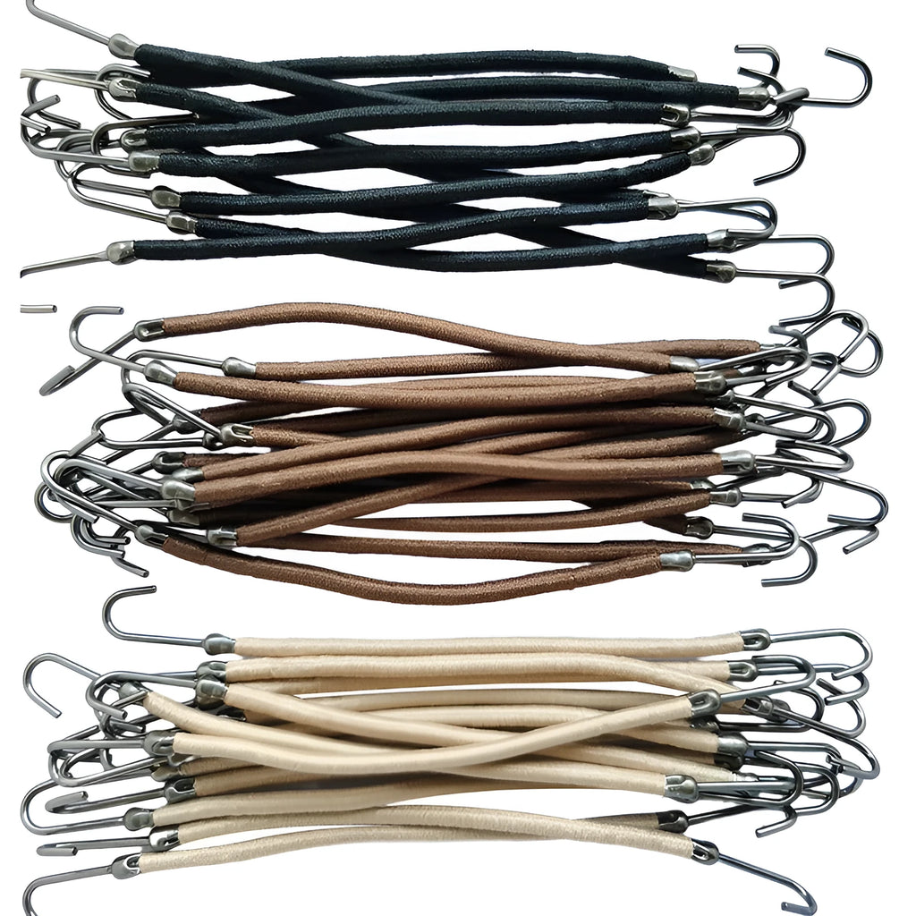 A double hook hair tool for wig making and hair extension weaving.