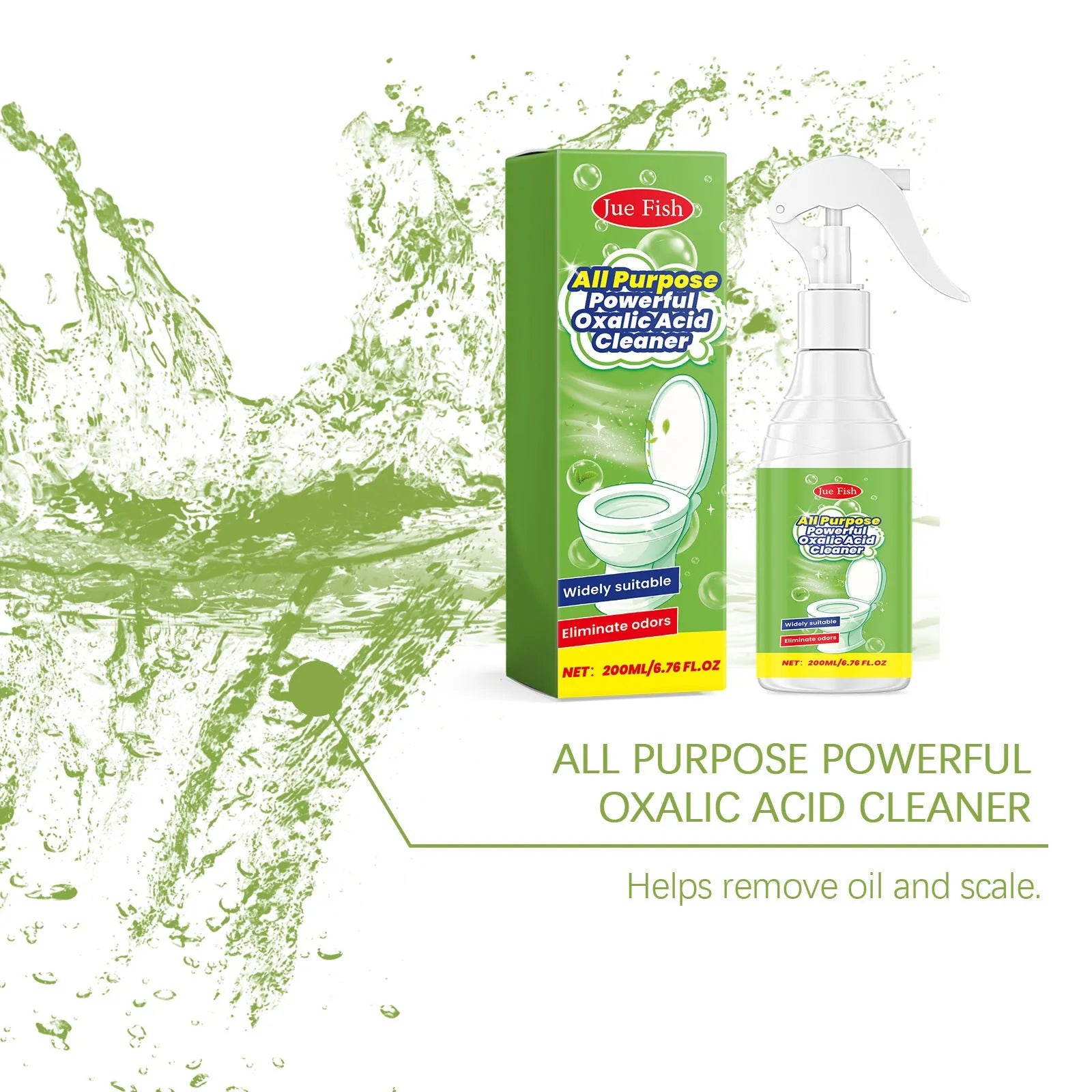 200ml kitchen degreaser cleaning spray bottle with sodium hydroxide formula for grease removal