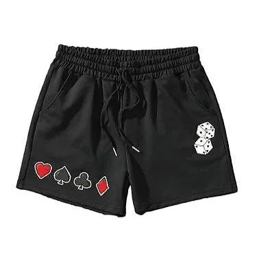 Men's thin polyester mesh beach shorts with printing design in various colour options
