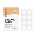 Acne patches pack containing 8 treatment patches with tea tree oil and centella extract
