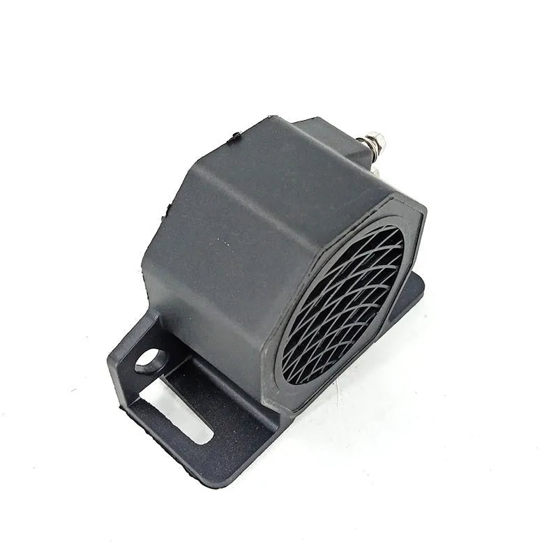 Black GQ-208A universal vehicle reversing horn buzzer for 12-80V systems