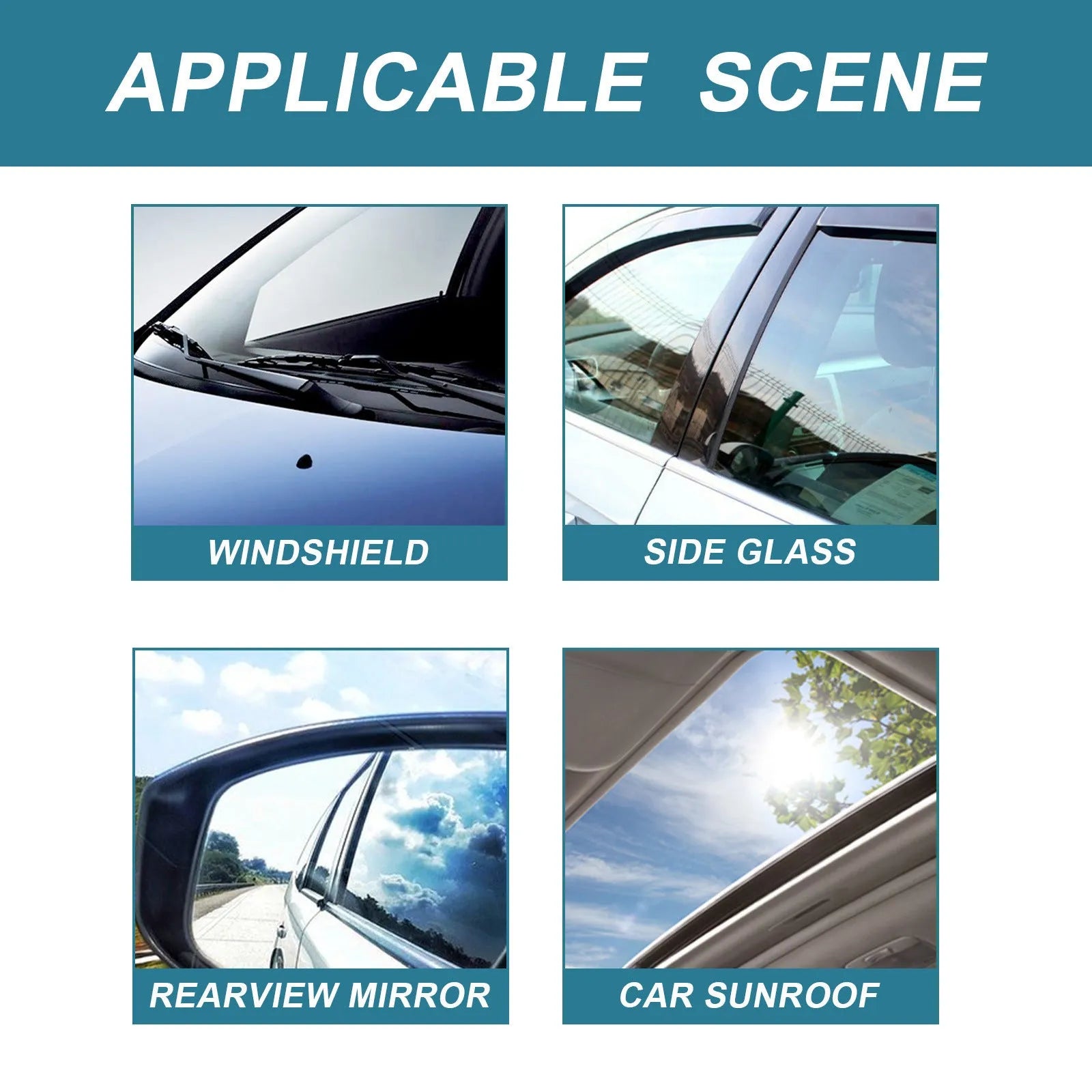 150ml bottle of car windscreen defrosting spray for winter ice and snow removal
