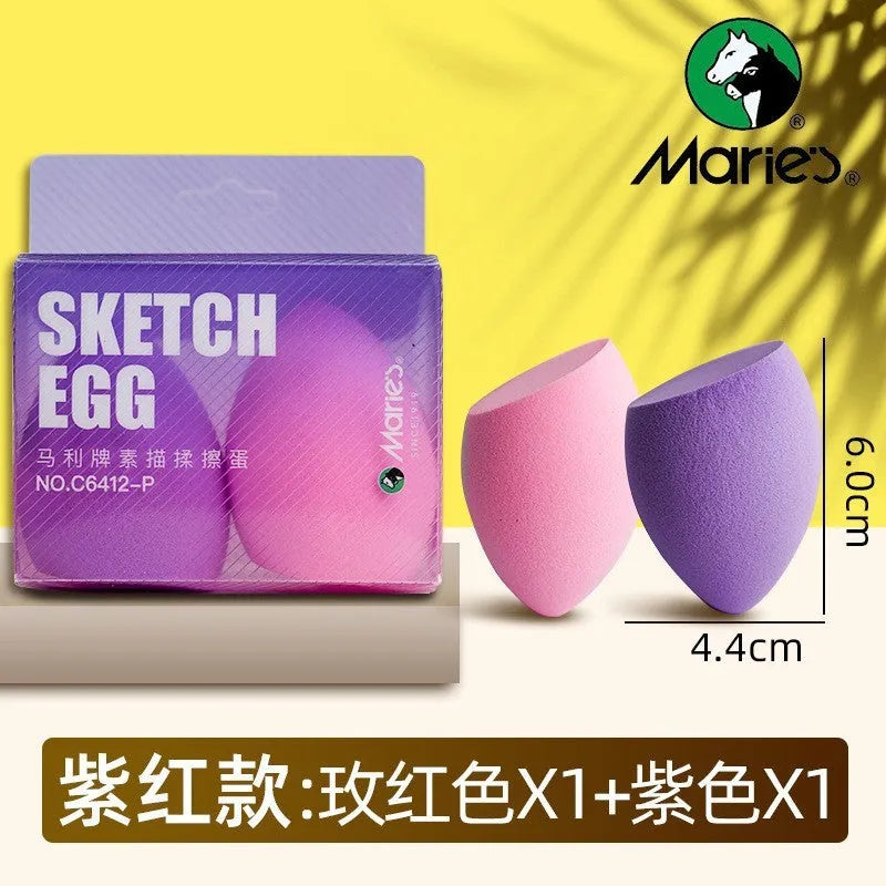 Plastic fluorescent pen eraser smear tip R20212 for precise sketching and pencil mark removal