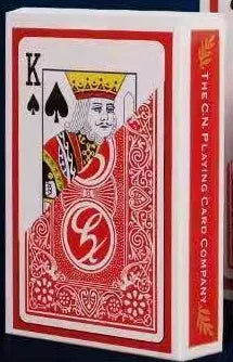 Oversized playing cards in four, six and nine times size for Fighting Landlord table games.