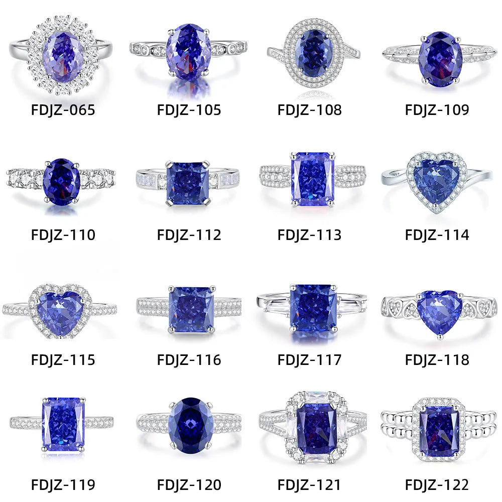 Heart-shaped sterling silver ring with a sparkling diamond-cut colour zircon stone.