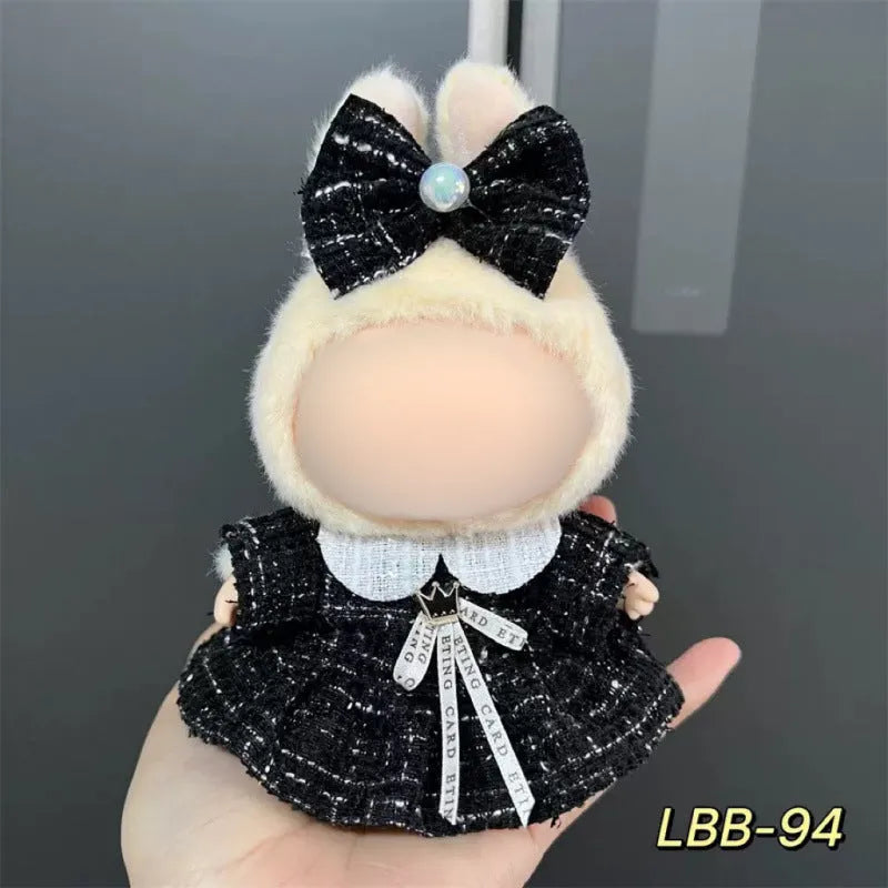 Plastic doll costume for a 17cm tall vinyl figurine from the LBB style series.