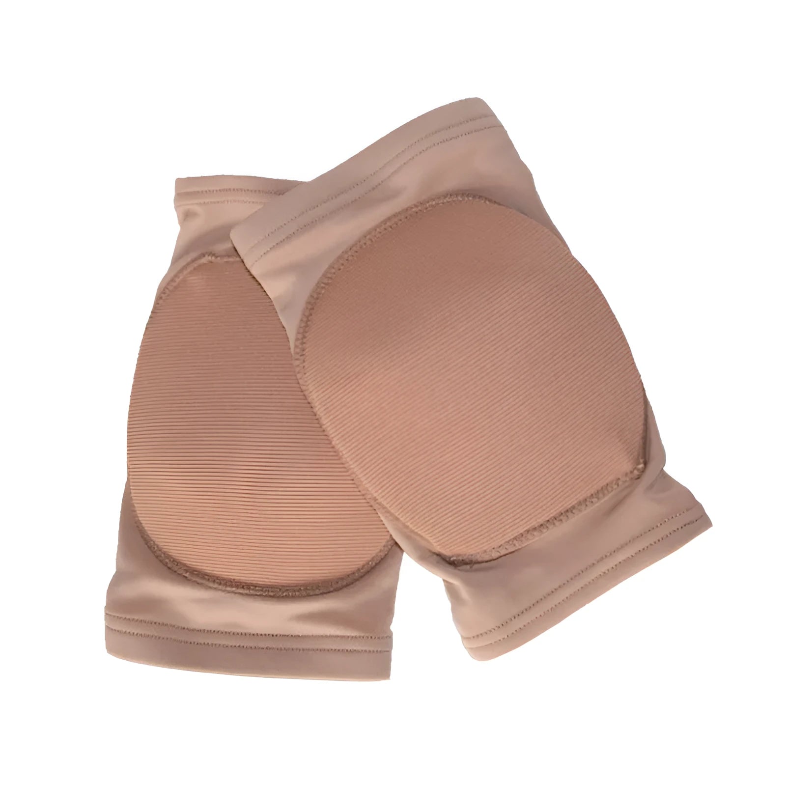 Ballet dance knee pads in black and skin colour options with five size choices for knee protection