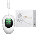 Rechargeable silicone sleep monitor hand grip in white colour with remote control function