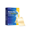 Box of Lung Care Soothing Paste patches containing 14 pieces for topical herbal application