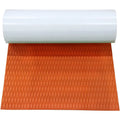 Simple outdoor surfboard non-slip mat in EVA material, 1200x300x5mm, black colour on beach sand