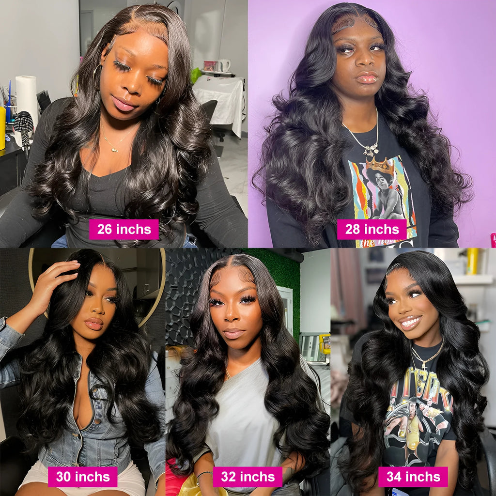 Black synthetic front lace wig with long curly hair and side bangs on a mannequin head.