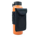 Cloth fitness kettle sleeve with magnetic and carabiner clip options in various colours.