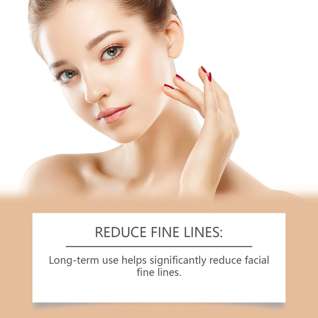 30ml bottle of anti-aging liquid essence with hyaluronic acid and bee venom for facial skincare