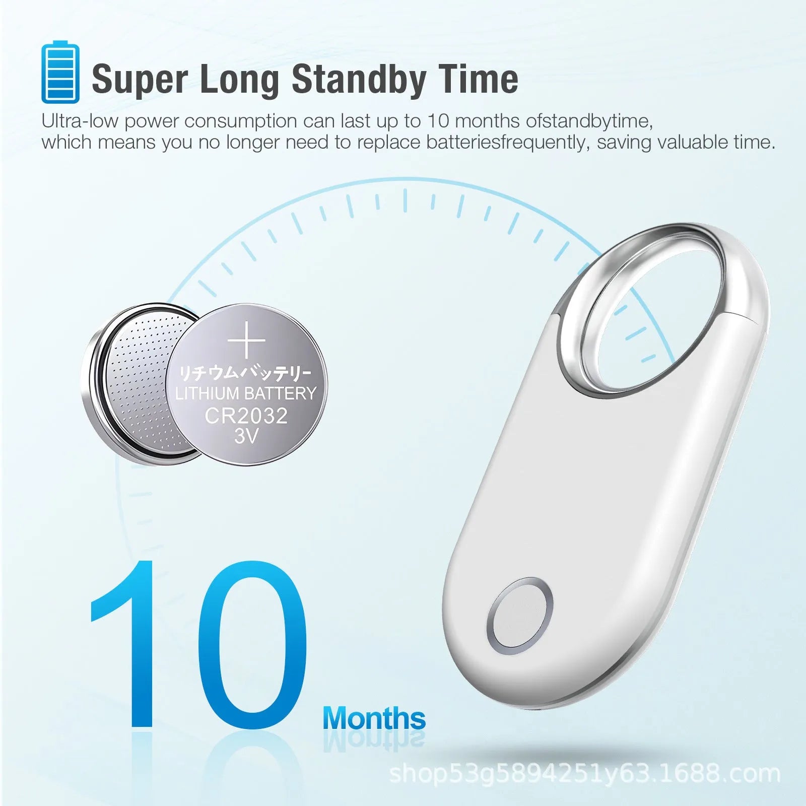 GPS anti-loss tracking device for pets and children with USB charging port