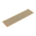 Japanese-style solid-colour stair mat with rubber or self-adhesive bottom in camel or black gold, measuring 20cm by 76cm.