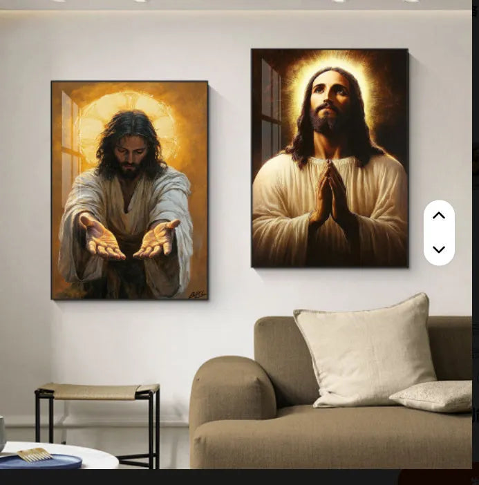 Unframed canvas painting core, 30x40cm inkjet print with 0.5cm white edge for bedroom or living room wall art