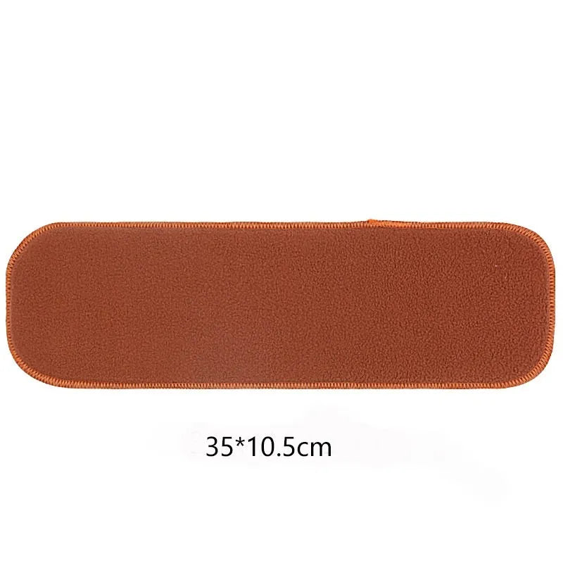 Brown coffee fiber baby cloth diaper insert urine pad 350x135mm washable reusable nappy liner