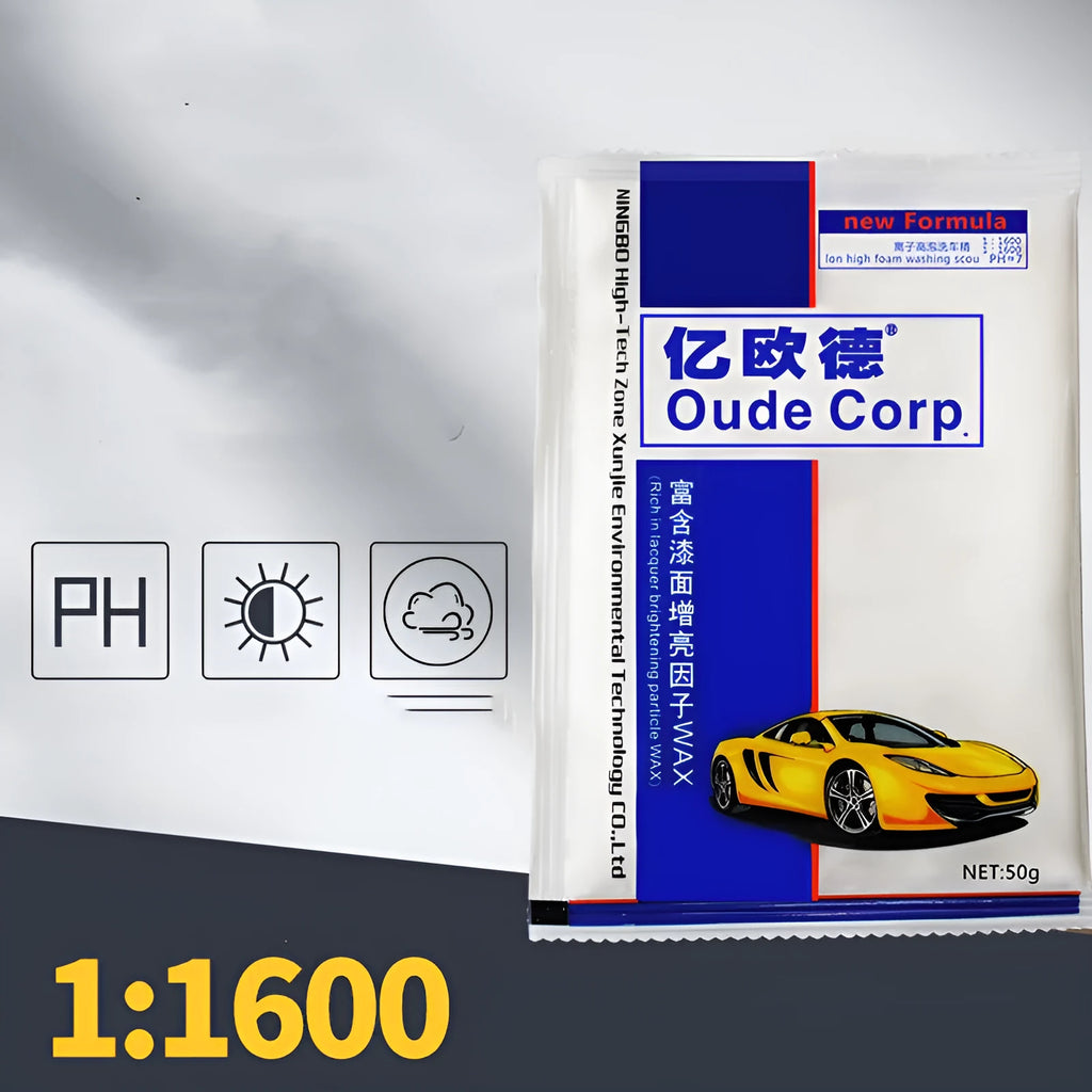 50g concentrated car wash powder car wash treasure pack for car washing